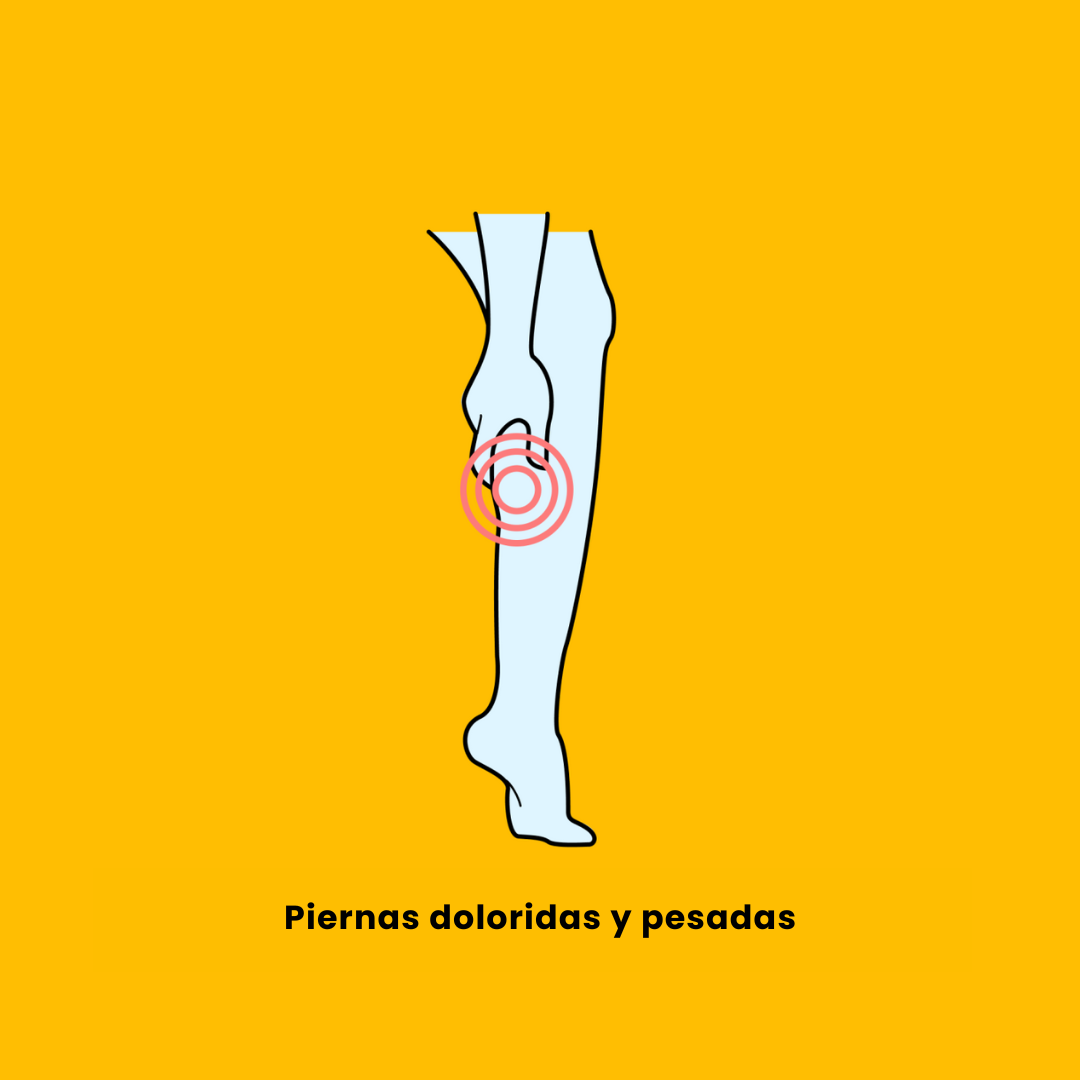 Piernas cansadas? ¿Pesadez?