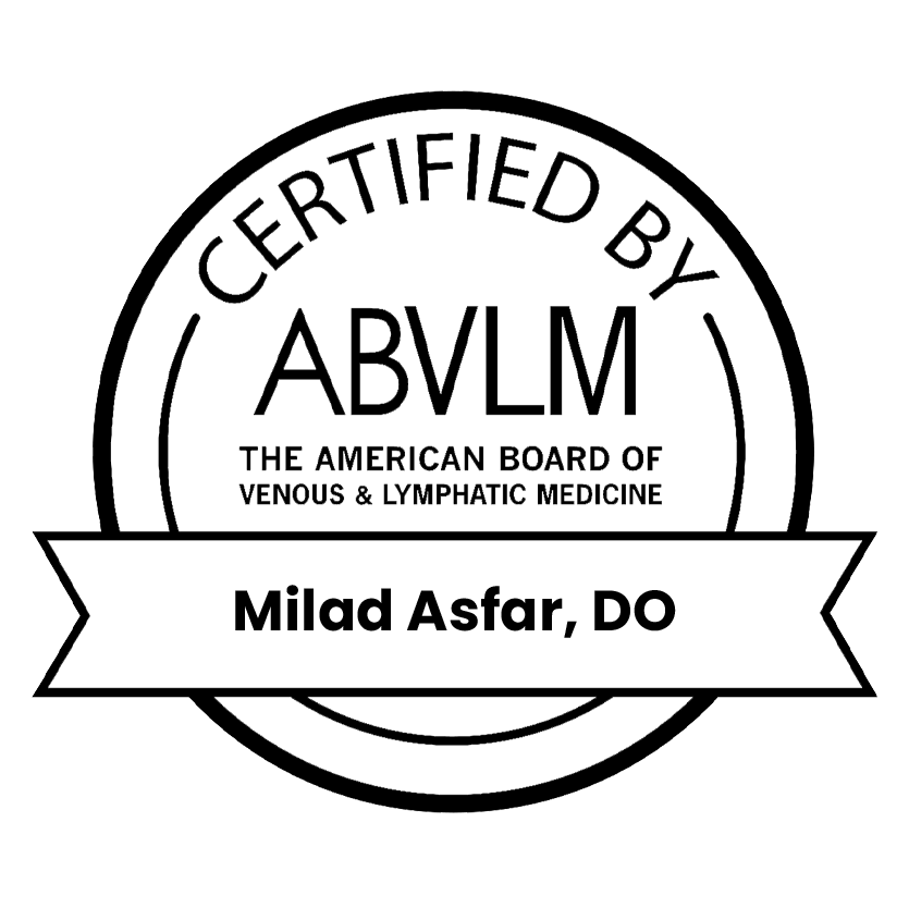 Milad Asfar, DO certified by ABVLM